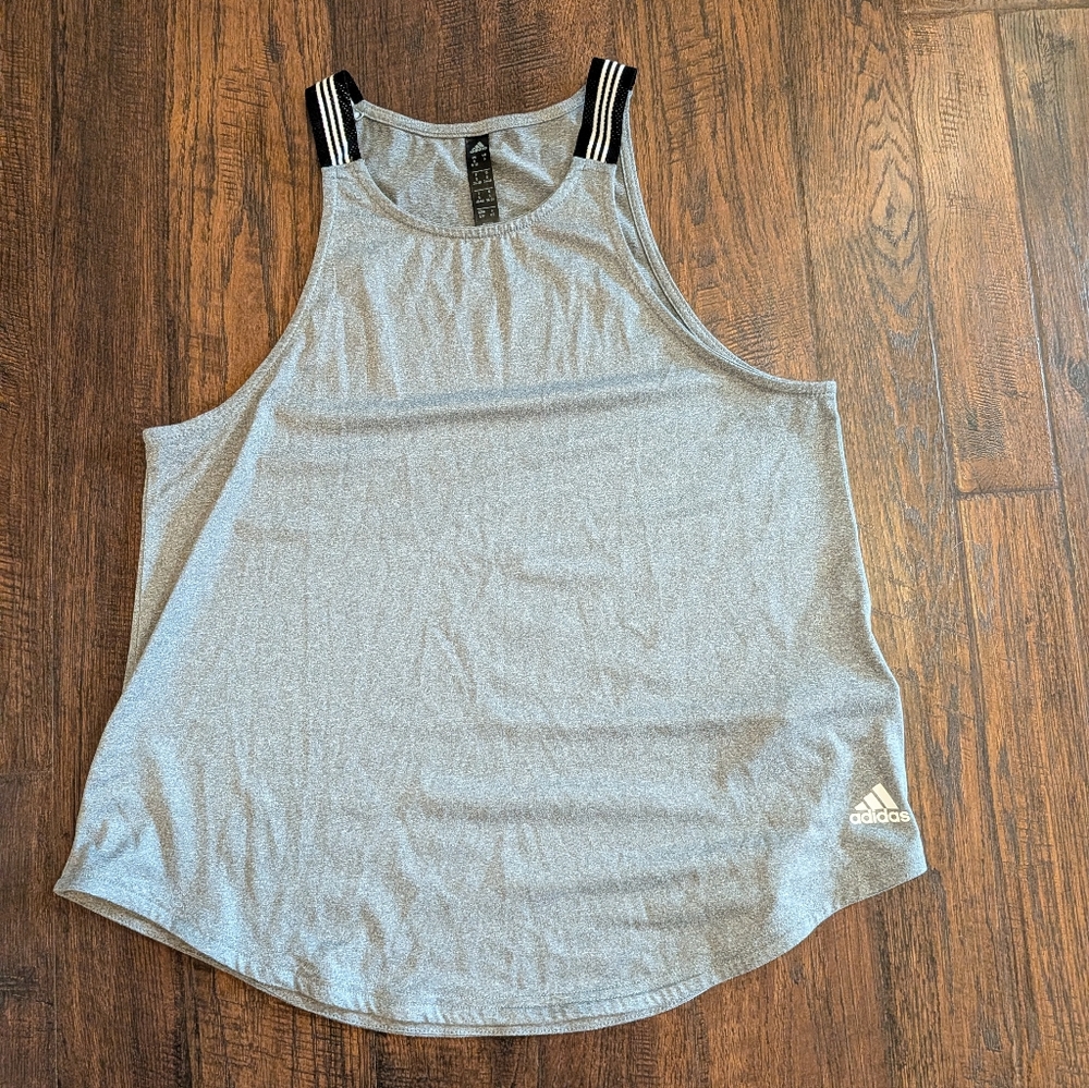 Adidas Women's Gray Tank Top Small
